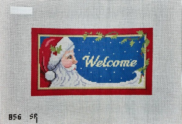 Night Sky Santa "Welcome", Sign