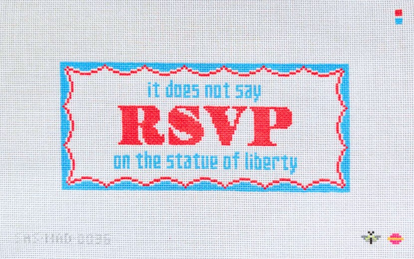 No RSVP on the Statue of Liberty