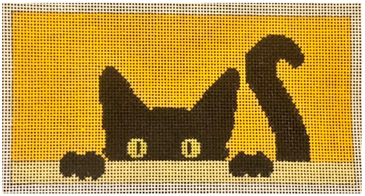 Peeky Kitty 2 w/Paws and Tail 3x6 Insert Size