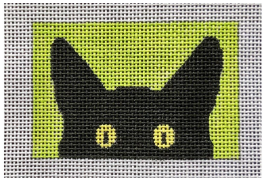 Peeky Kitty Luggage Tag
