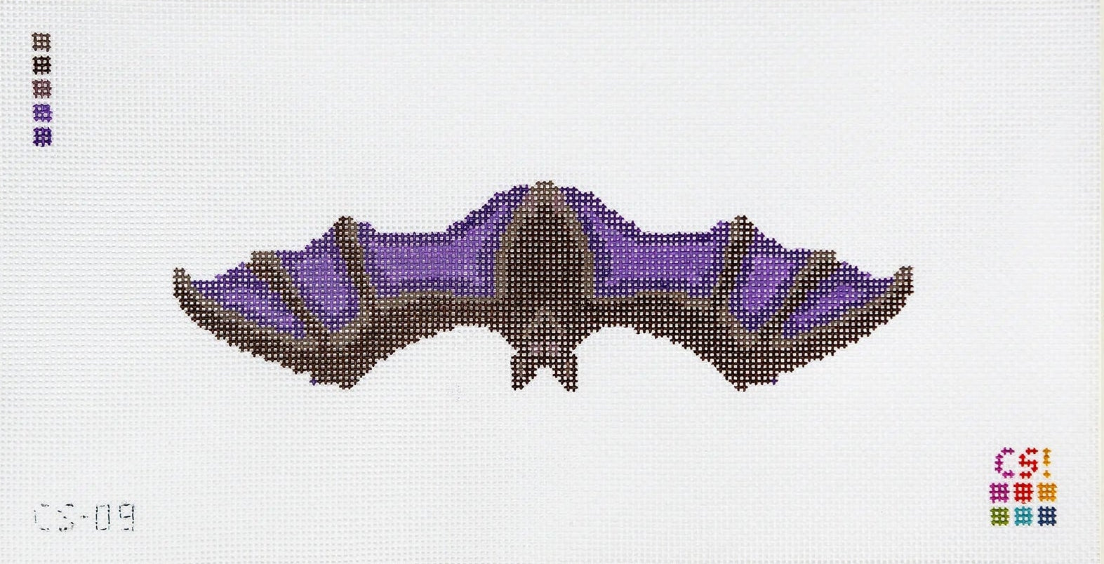 Upside Down Bat Canvas