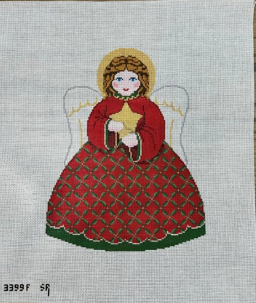 Red Star Angel, Tree Topper (Front)