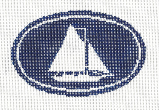 Sailboat Rowayton Oval - Trunk Show