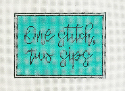 One Stitch, Two Sips