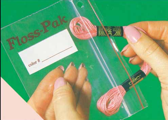 Floss Pak 15PC W/Ring - Yarn Tree - Needlepoint Accessory 