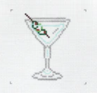 Martini Silhouette Canvas