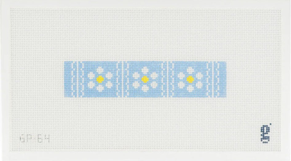 Scallop Daisy Fob Canvas