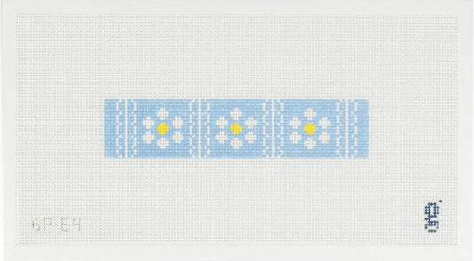 Scallop Daisy Fob Canvas