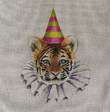 Birthday Portrait Tiger Canvas