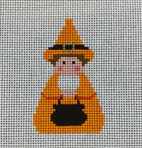 Orange Witch Angel