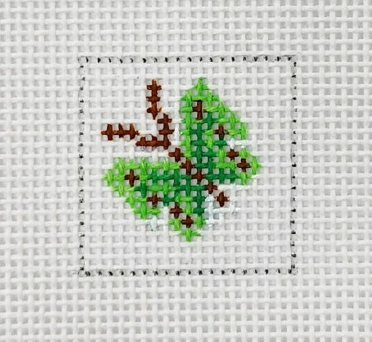 Green Butterfly Canvas