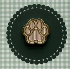 Striped Paw Needle Minder Accessory