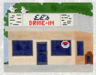 Els Drive-In Canvas
