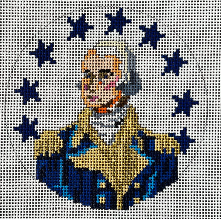 George Washington Round Canvas