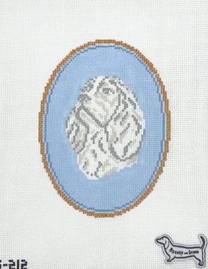 The Cavalier King Charles Spaniel Cameo Canvas