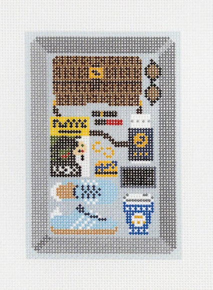 New York City Airport Bin Canvas