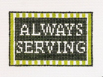 Always Serving Canvas