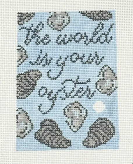 The World is Your Oyster Canvas