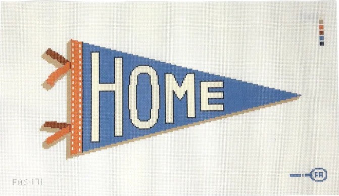 Home Pennant - Pillow Size