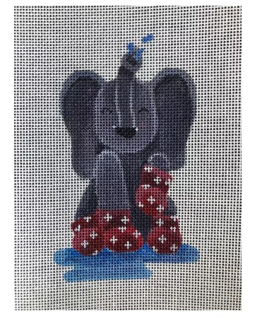 Giraffe in Boots Canvas