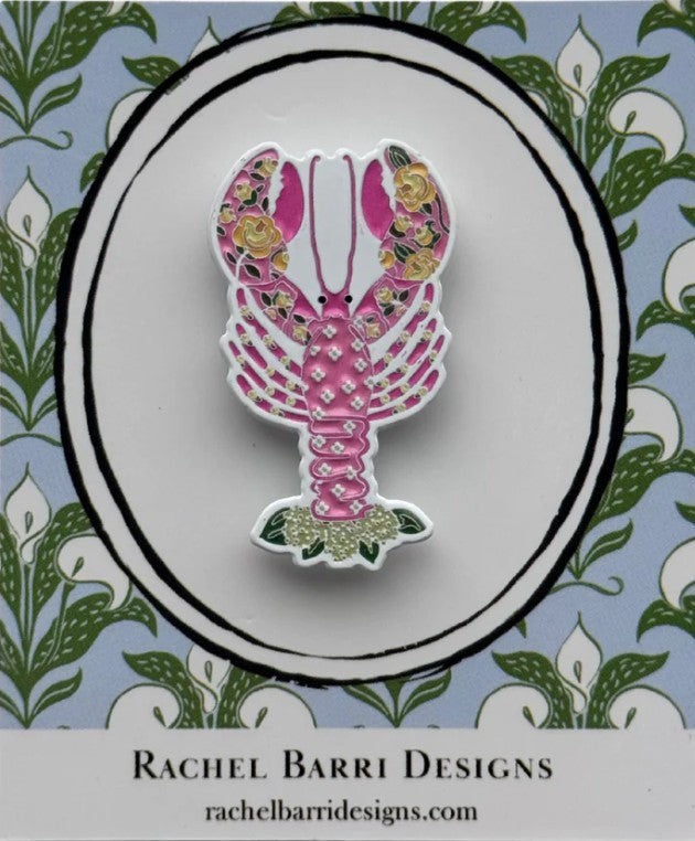 Lola the Lobster Needle Minder Accessory