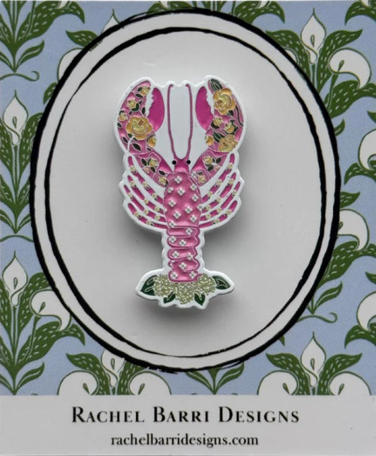 Lola the Lobster Needle Minder Accessory