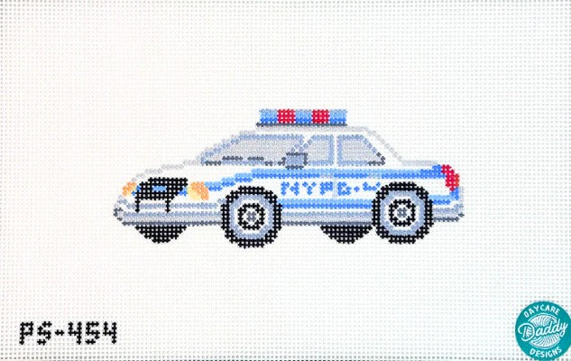 Police Car Canvas