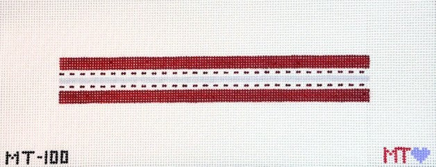 Beginner Dash Keyfob: Red + Blue Canvas