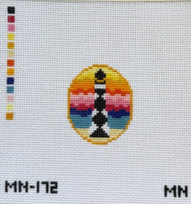 Cape Lookout Lighthouse Mini Canvas