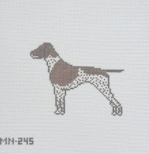 Brown German Shorthaired Pointer GSP Canvas