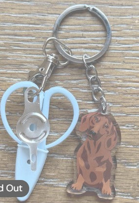 Notion Key Chain - Dogs and Cats