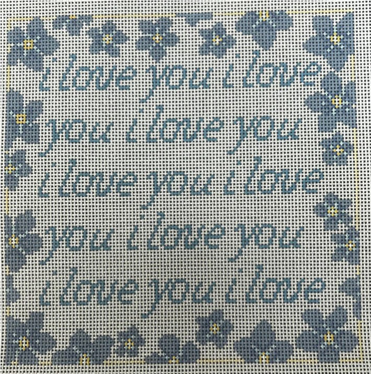 I Love You Pillow Canvas