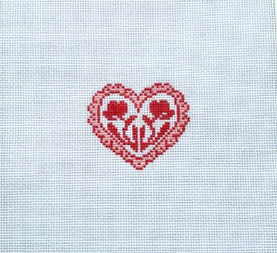 Vintage Heart Canvas