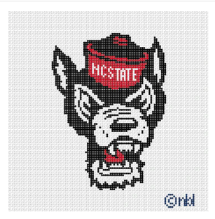 NC State Wolf Mascot