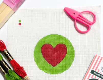 Red and Green Heart