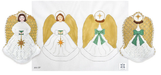 Angel Tree Topper with Stitch Guide
