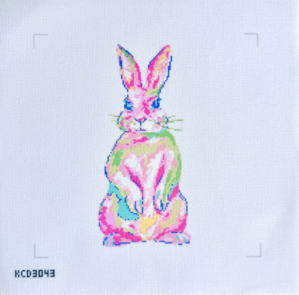 Bunny with Bow Canvas