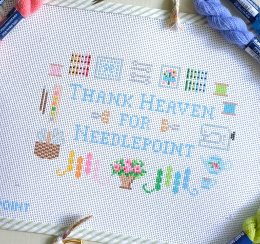 Thank Heaven for Needlepoint