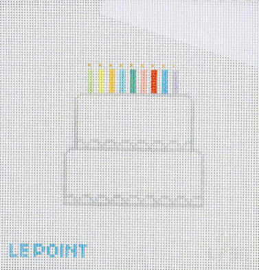 Happy Birthday Cake Canvas