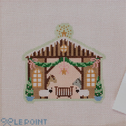 Christmas Village Stable