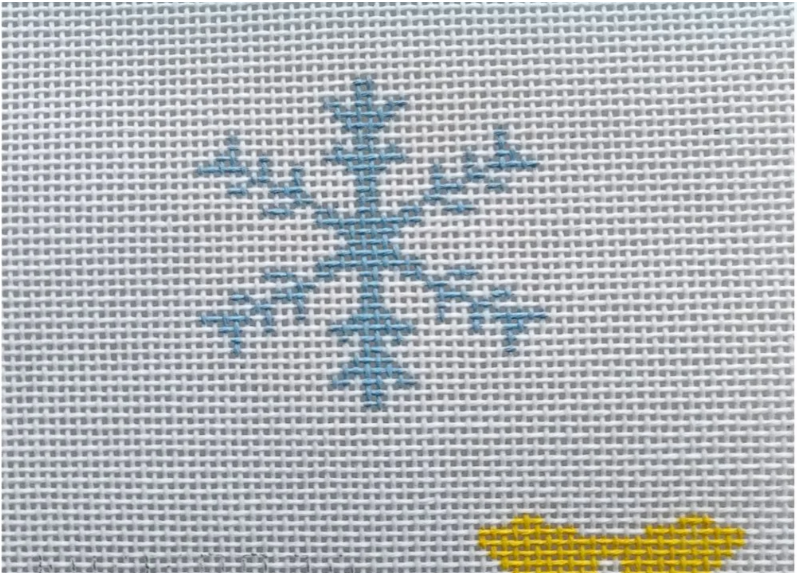 Mini Snowflake Canvas