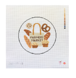 Farmers Market Baked Goods Round (TS)