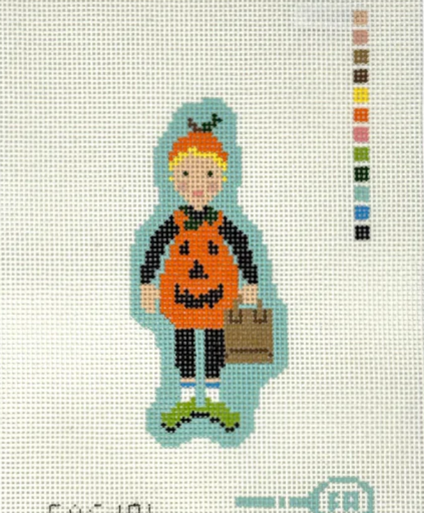 Trick or Treaters - Boy Toddler Pumpkin