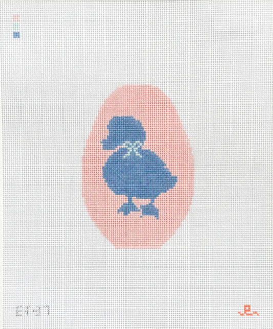 WS Easter Egg Duck Canvas