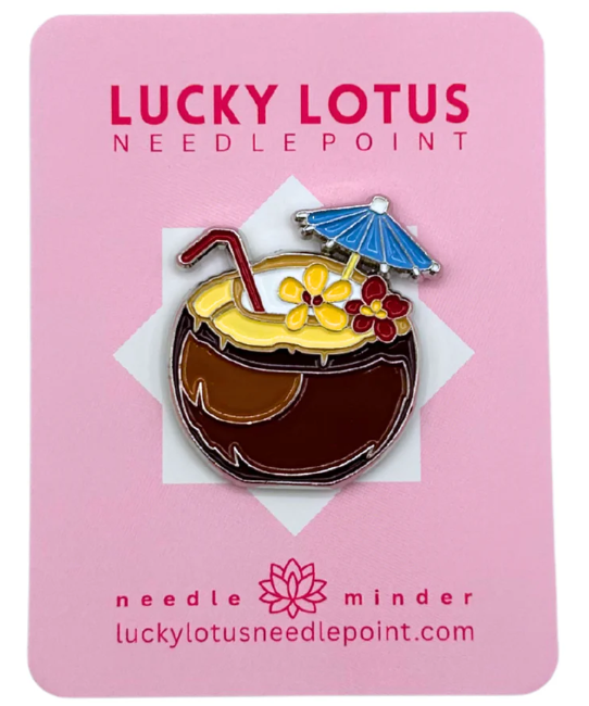 Brown Coconut Drink Needleminder