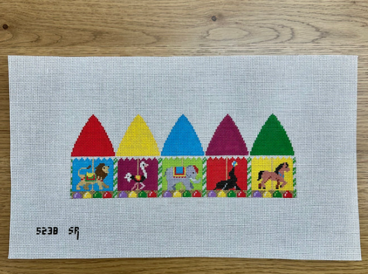 Animal Carousel 3D Gingerbread Dome