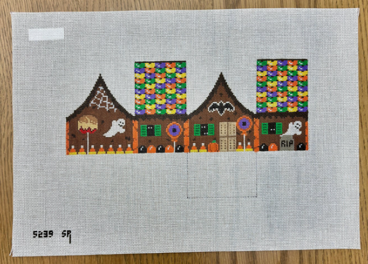 Halloween 3D Gingerbread House - 18 mesh