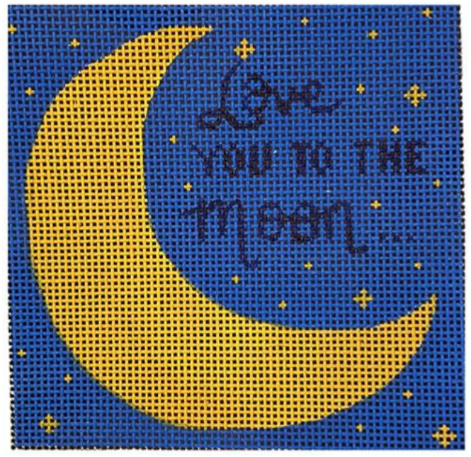 Love You to the Moon Canvas