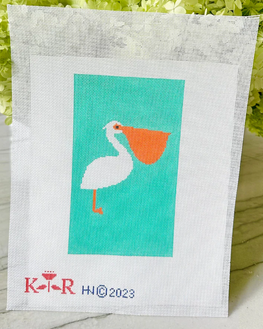 Pelican (solo) Sunglasses Kate Rhees Collaboration Needlepoint Canvas