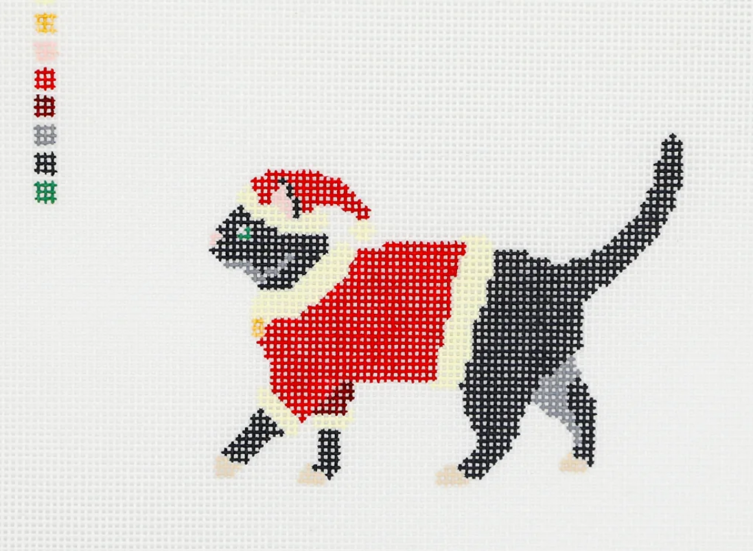 Santa Beagle Canvas